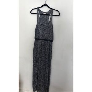 Maxi Gray Empire Waist dress size L